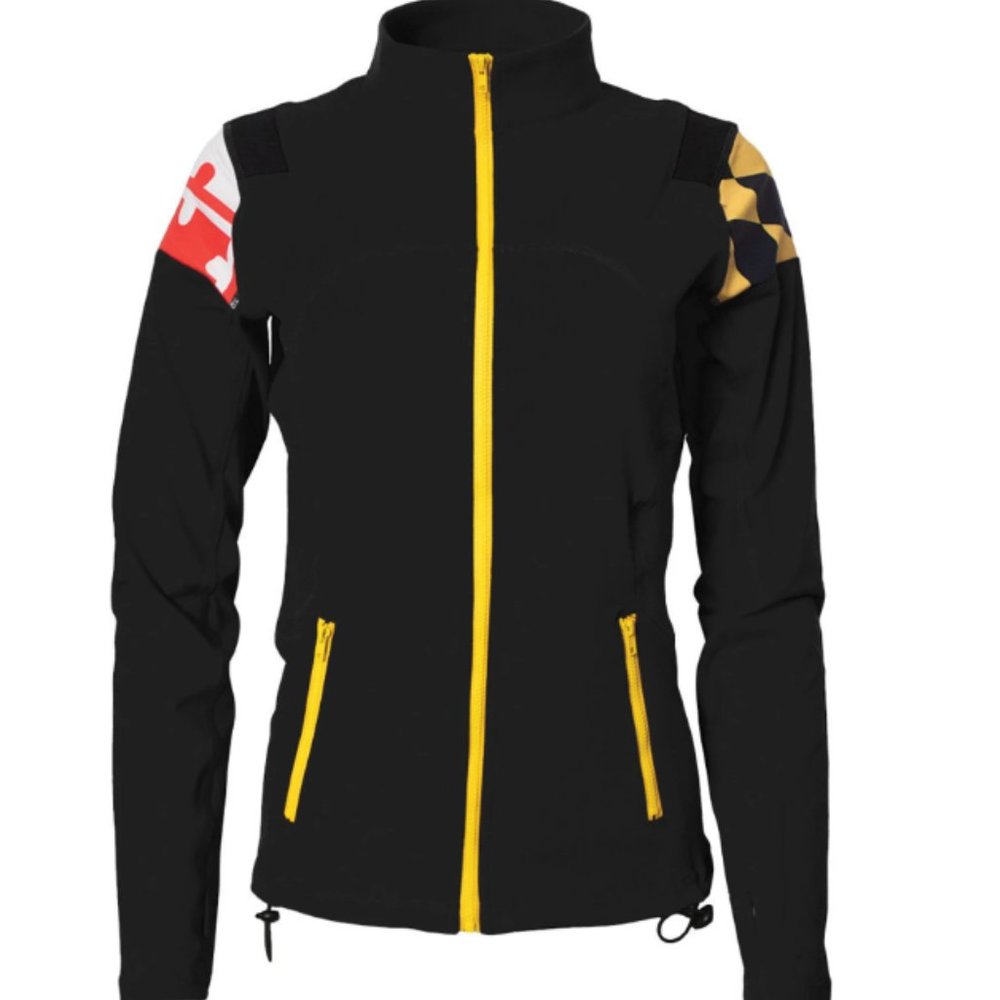 Maryland Flag Full Zip Athletic Yoga Jacket - Brand New! 50% Off MSRP